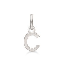 Load image into Gallery viewer, Letter pendant sterling silver (925)