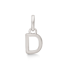 Load image into Gallery viewer, Letter pendant sterling silver (925)