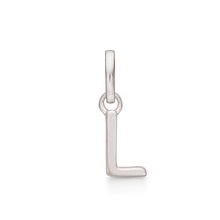 Load image into Gallery viewer, Letter pendant sterling silver (925)