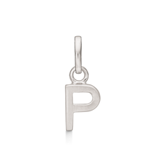 Load image into Gallery viewer, Letter pendant sterling silver (925)