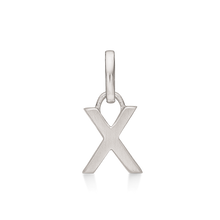Load image into Gallery viewer, Letter pendant sterling silver (925)