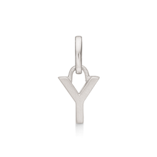 Load image into Gallery viewer, Letter pendant sterling silver (925)