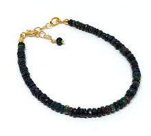 Indlæs billede til gallerivisning Armbånd ByKila Welo opal i FG sterlingsølv (925)