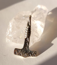 Indlæs billede til gallerivisning Thors hammer fra Falster i sterlingsølv (925)