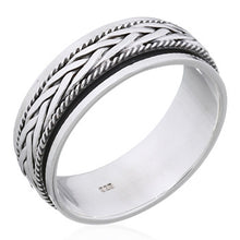 Load image into Gallery viewer, Trinity ring in sterling silver (925)