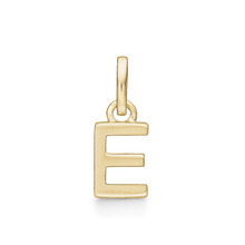 Load image into Gallery viewer, 8 kt. gold Letter pendant (333)