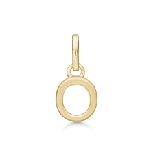 Load image into Gallery viewer, 8 kt. gold Letter pendant (333)