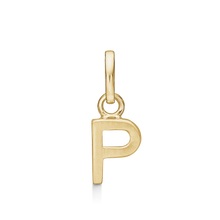 Load image into Gallery viewer, 8 kt. gold Letter pendant (333)