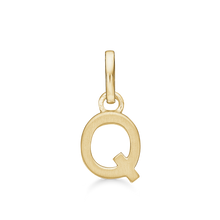 Load image into Gallery viewer, 8 kt. gold Letter pendant (333)