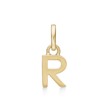Load image into Gallery viewer, 8 kt. gold Letter pendant (333)