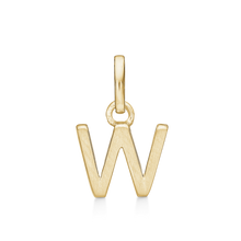 Load image into Gallery viewer, 8 kt. gold Letter pendant (333)