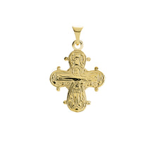 Indlæs billede til gallerivisning Dagmarkors 18x16 mm vedhæng i FG sterlingsølv (925)