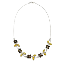 Indlæs billede til gallerivisning Rav collie blomster med blade (925)