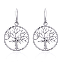 Load image into Gallery viewer, Yggdrasil earring in sterling silver (925)