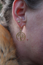 Load image into Gallery viewer, Yggdrasil earring in sterling silver (925)