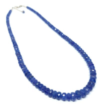 Indlæs billede til gallerivisning Halskæde ByKila i forløb med Tanzanit sølv beads (925)