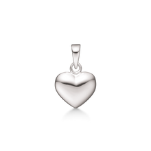 Load image into Gallery viewer, Heart pendant 9.5x11mm in Sterling silver (925)
