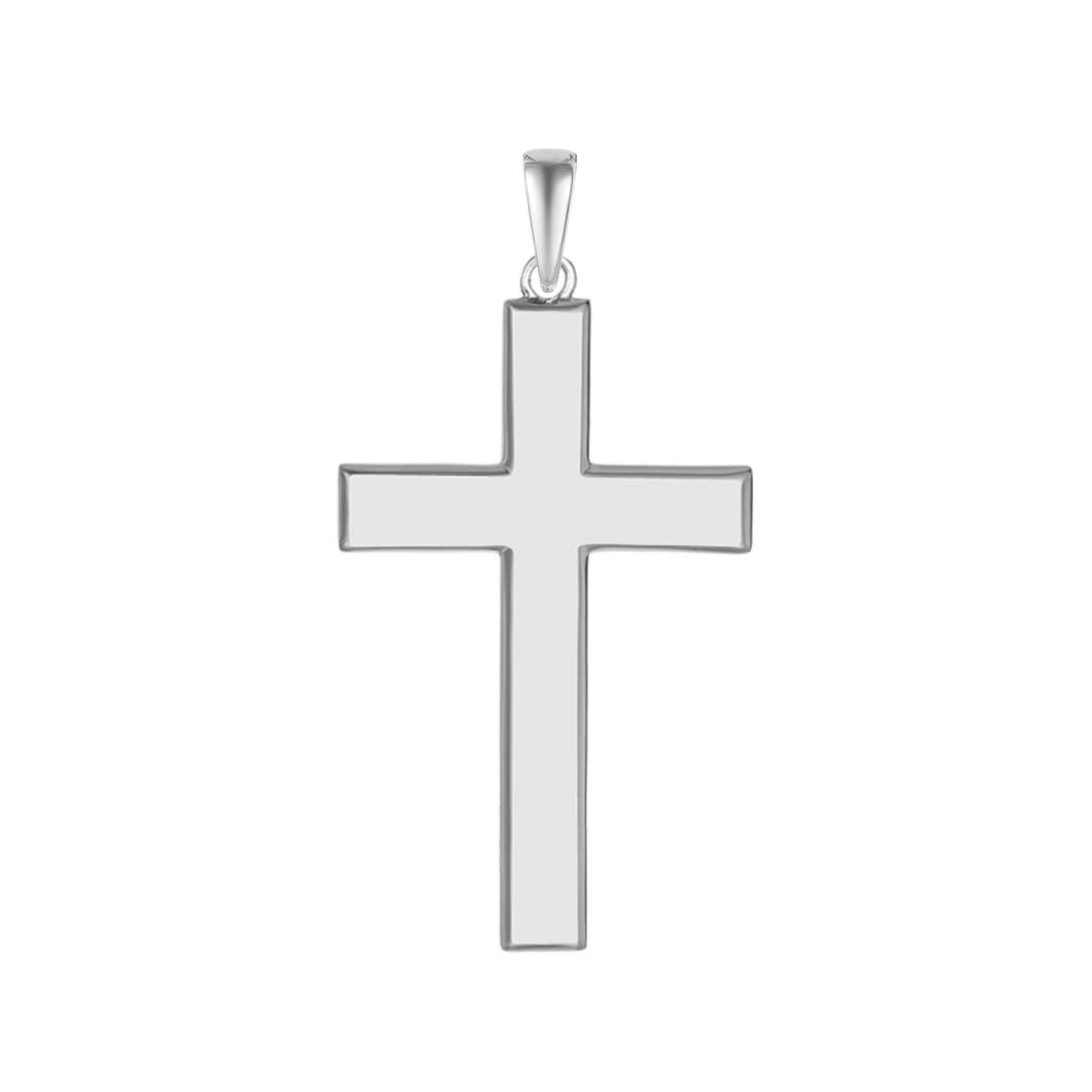 Due to Cross in sterling silver (925)