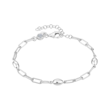 Load image into Gallery viewer, Bracelet with ball joints in sterling silver (925)
