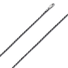 Indlæs billede til gallerivisning Cordel kæde 2,2 mm sterlingsølv (925)
