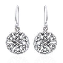 Load image into Gallery viewer, Celtic knot earrings sterling silver (925)
