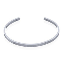 Load image into Gallery viewer, Bangle in plain 4 mm sterling silver (925)
