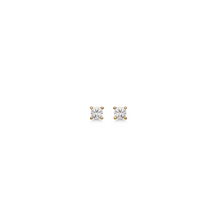 Load image into Gallery viewer, Earrings with 2.5 mm zirconia (925)
