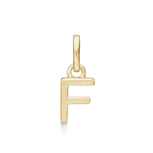 Load image into Gallery viewer, Letter pendant in 8 carat gold (333)
