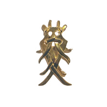 Load image into Gallery viewer, Moesgaard mask pendant in sterling silver (925)
