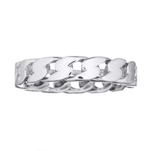 Load image into Gallery viewer, Ring in 5 mm open Bali pattern sterling silver (925)
