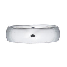 Indlæs billede til gallerivisning Ring plain i 6 mm sterlingsølv (925)
