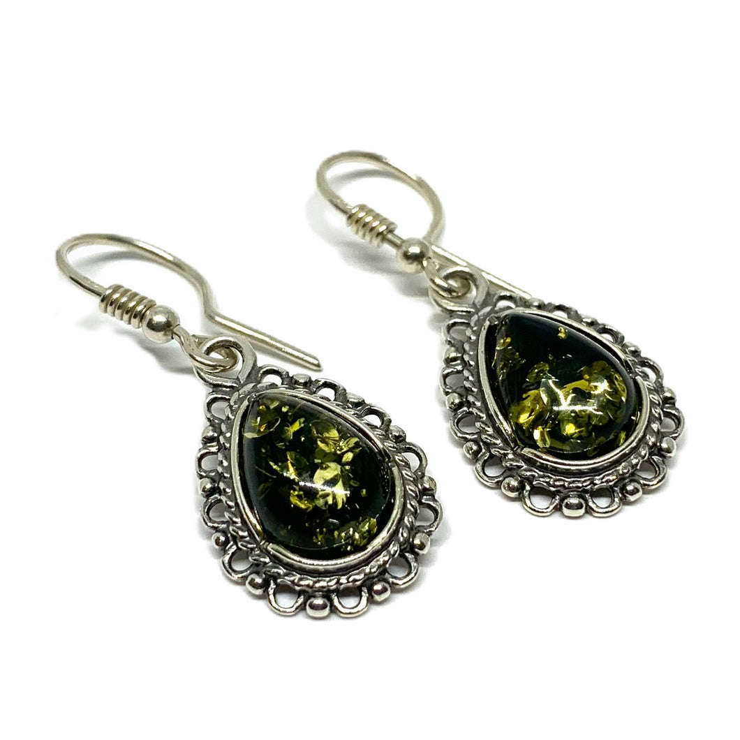 Rav øreh. med victoriansk mønster (925)