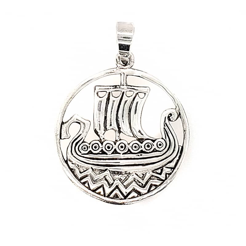 Pendant viking ship from Bornholm (925)