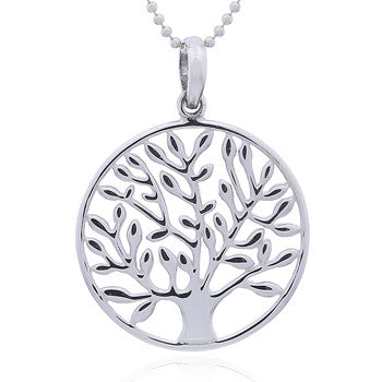 Yggdrasil Pendant, in sterling silver (925)