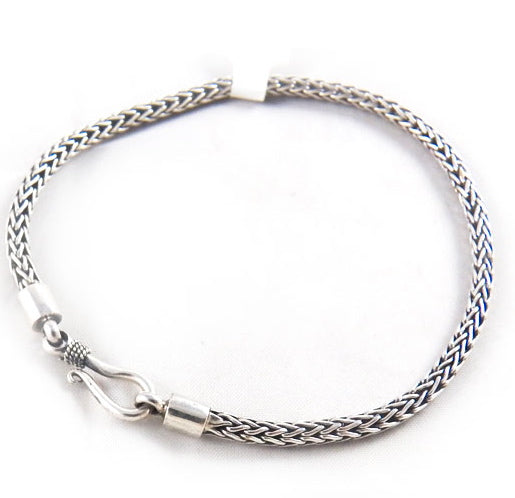 Bracelet ByKila, 3 mm Classic herringbone (925)