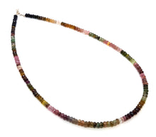 Load image into Gallery viewer, Necklace ByKila with watermelon tourmaline (925)
