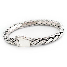 Load image into Gallery viewer, Bracelet ByKila, with double braid (925)
