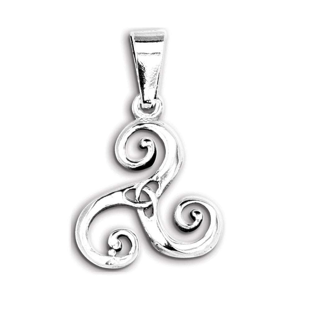 Celtic Triskele 20x27mm pendant (925)