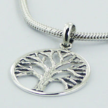 Load image into Gallery viewer, Pendant Yggdrasil oxidized sterling silver (925)
