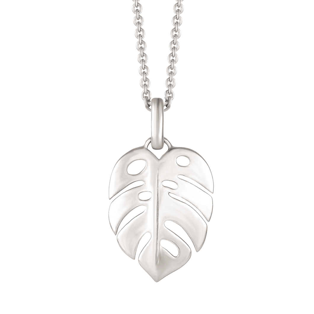 Due to leaf in rhododendron. sterling silver (925)