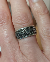 Load image into Gallery viewer, Ring Bali pattern 8 mm sterling silver (925)
