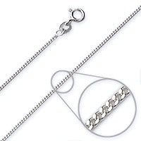 Load image into Gallery viewer, Armor 0.35/1.2mm chain in sterling silver (925)
