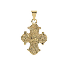 Load image into Gallery viewer, Lund Cph, Dagmarkor&#39;s 20x17 mm pendant in 8 kt. gold (333)
