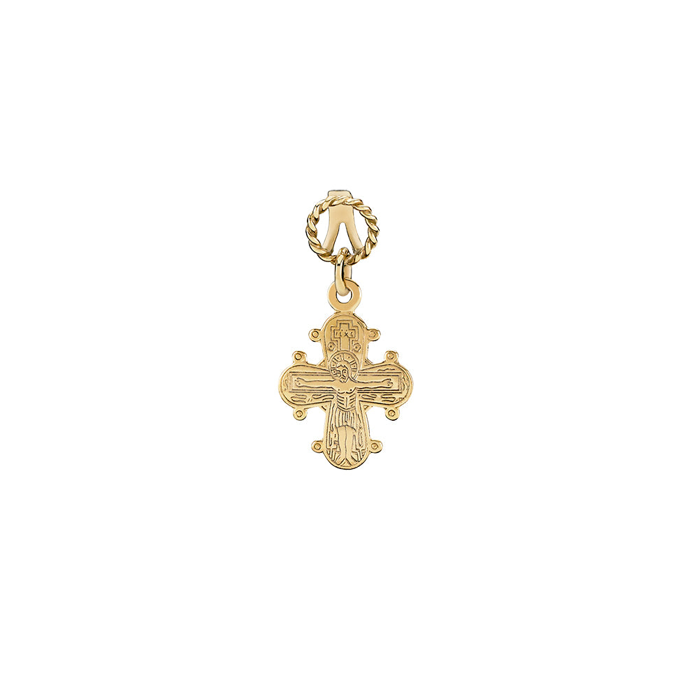 Lund Cph, Dagmarkor's 14x12 mm pendant in 8 kt. gold (333)