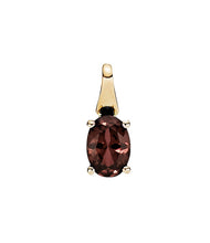 Load image into Gallery viewer, Lund Cph, Ring in 8 kt. gold with smoky quartz (333)
