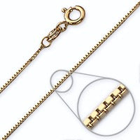 Load image into Gallery viewer, Venice 8 kt. gold chain 1.5mm (333)
