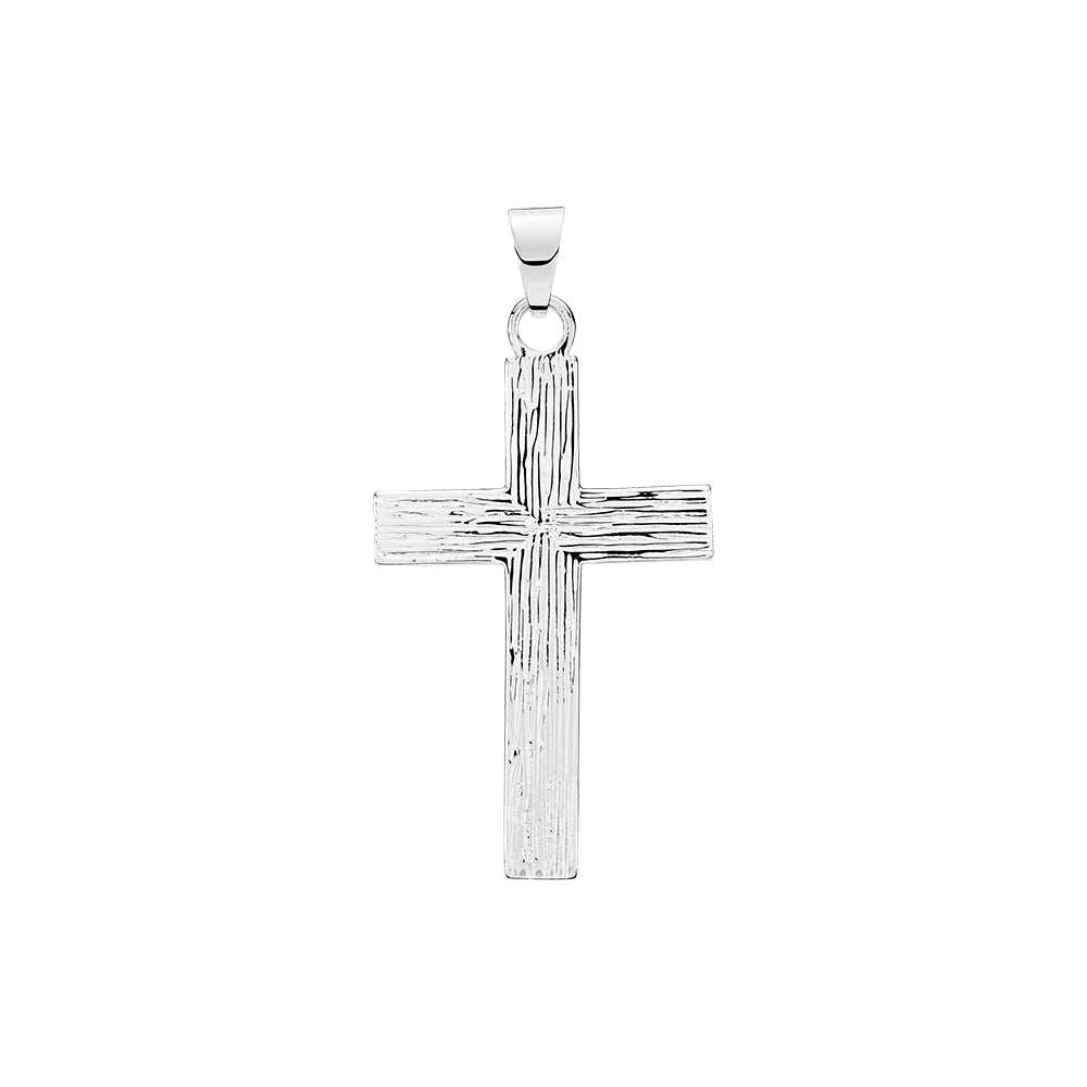 Cross 33X21mm in sterling silver (925)