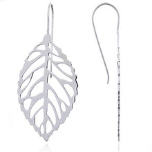 Load image into Gallery viewer, Large leaf earrings (925)
