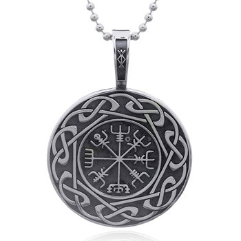 Pendant Road visor with Celtic pattern sterling silver (925)