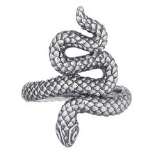 Load image into Gallery viewer, Ring Snake in sterling silver (925)
